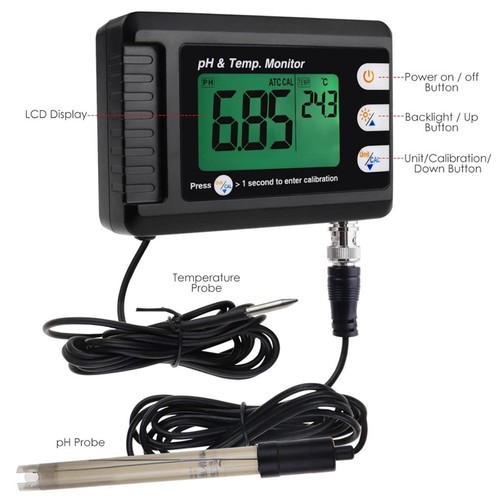 Portable PH Meter Tester Measurement Pen Fish Tank for Pool Drinking Water - Picture 5 of 7