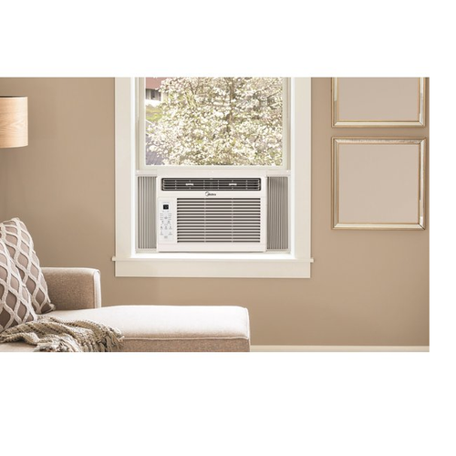 Midea MAW06R1WWT 6,000 BTU 115V Window Air Conditioner with Comfort