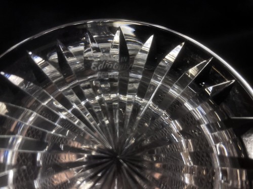 Edinburgh Scotland Crystal Thistle Water Pitcher 7 1/4" Mint Condition Signed - Bild 11 von 13