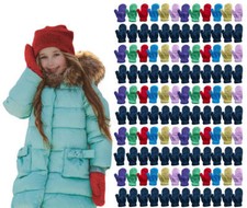 120PK Wholesale Bulk Kids Gloves Pack a / Assorted