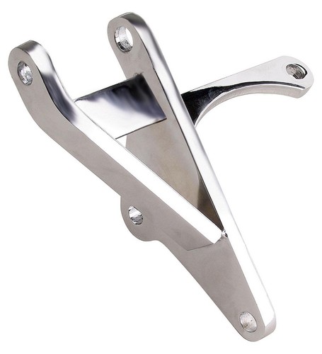 O.E.-STYLE ALTERNATOR Bracket (Lower);Fits 65-68 Chevrolet 396-454;SHORT W/P-CHR
