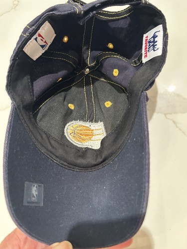 Indiana Pacers Mütze Fan Favorite verstellbar Cap NBA Basketball marineblau & gelb - Bild 6 von 8