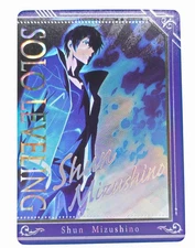 Sung Jinwoo Solo Leveling Eaki Shun Mizushino ORG-02 Anime Trading Card