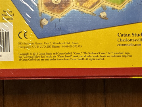 Catan Trade Build Settle Board Game Klaus Teuber BRAND NEW & FACTORY SEALED - Picture 5 of 12