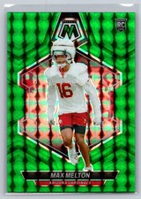 2024 Panini Mosaic #343 Max Melton Mosaic Green