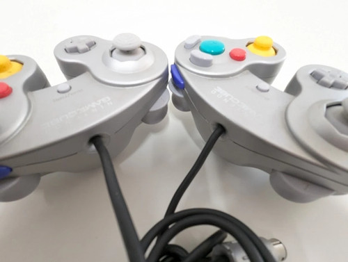 Z497 Nintendo GameCube Konsole Silber Japan GC DOL-001 Controller GEBRAUCHT SET - Bild 11 von 15