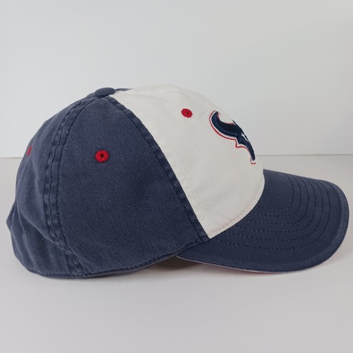 Houston Texans Blue And White NFL Equipment Vintage Reebok Fitted Hat Cap (READ) - Picture 5 of 17