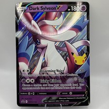 Pokemon Dark Sylveon SWSH134 Oversize Jumbo Official Promo Near Mint