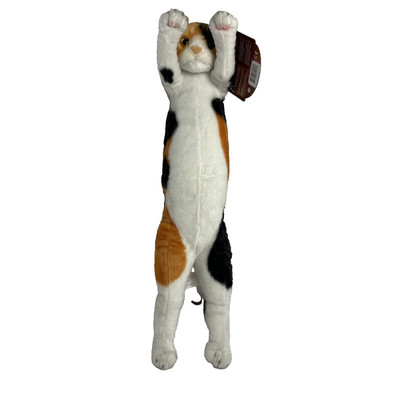 2025 SDCC UCC Exclusive Crazy Kitten 20  Standing Cat Plushy - Orange Black New