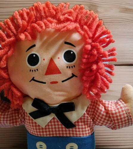 1992 Playskool Raggedy Ann and Andy 9” Plush Dolls Softies See Description - Picture 4 of 12