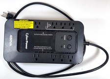 CyberPower EC450G Ecologic UPS System, 450VA/260W, 8 Outlets ECO Mode