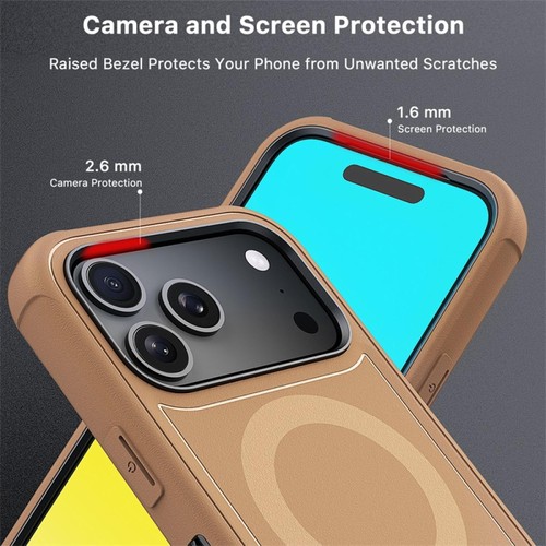 for iPhone 17/17 Pro Max, Rugged Magnetic Charging Case with Kickstand Holster - Picture 23 of 28