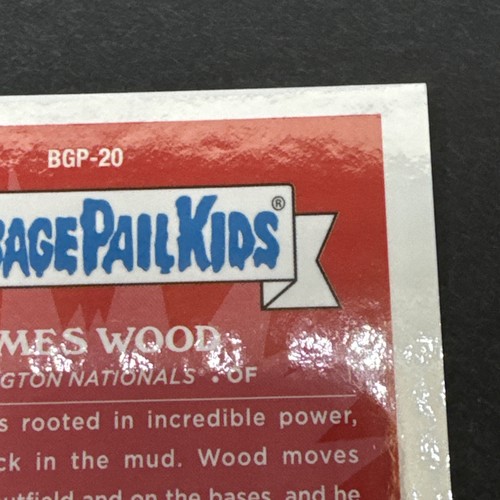 2024 Bowman Chrome MEGA BOX James Wood Garbage Pail Kids CHOPPED WOOD BGP-20 GPK - Picture 8 of 10