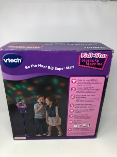 VTech Kidi Star Karaoke Machine, Pink/Purple - Picture 4 of 5