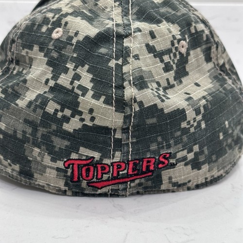 Western Kentucky University WKU Toppers Camo Baseball Hat Cap The Game Pro 7 1/4 - Picture 5 of 12
