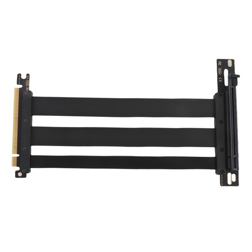 PCI E 4.0 X16 High Speed Extension Card Port GPU Extender Riser Cable 90 De KUI - Bild 5 von 45