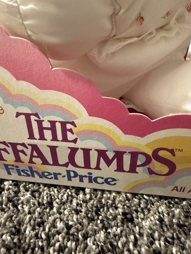 Vintage Fisher Price The Puffalumps Valentine Bunny Rabbit in The box - Picture 4 of 13