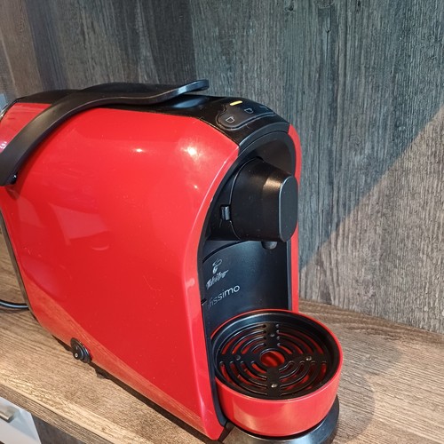 Tchibo Cafissimo Kapselmaschine Rot, mit Kapselständer und OVP - Bild 3 von 7
