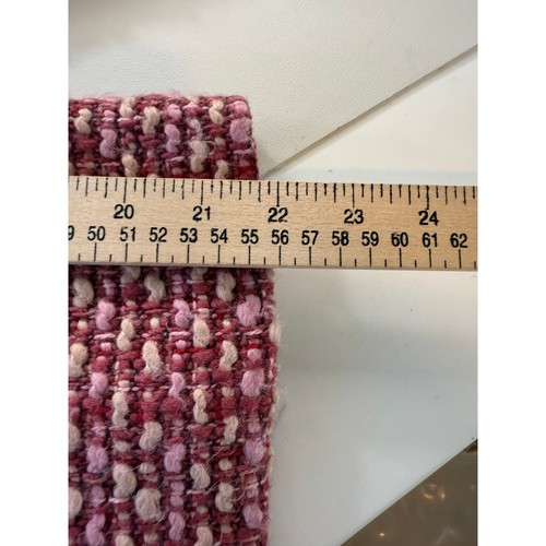 Chaqueta Blazer UNITED COLORS OF BENETTON Mujer Rosa Tweed Vintage Talla 42 Med - Imagen 7 de 9