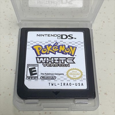 Pokémon WHITE Version DS Game Card for DS 2DS 3DS DSI NDS NDSI XL Lite