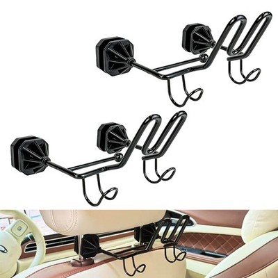 2-Pack Truck Hard Hat Holder, Multi-Functional Accessory with Three Extra Hoo