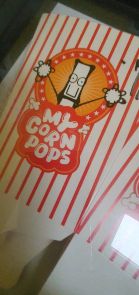 mein Hund seufzt gerahmt selten signiert Popcorndose 2024 - Bild 3 von 4