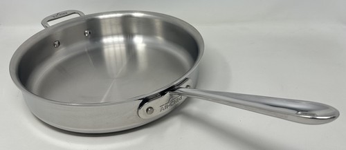 All Clad Edelstahl 3qt 11" Zoll Bratpfanne Bratpfanne Doppelgriff - Bild 1 von 16