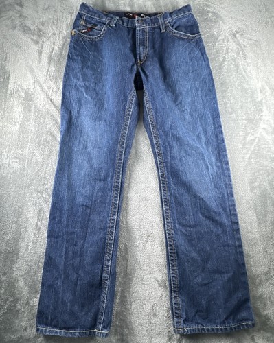 Ariat Jeans Herren 34x32 M4 FR Fire Resistant Relaxed Bootcut Workwear Denim Cowboy
