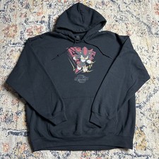 Sonic 3 The Hedgehog Movie Promo Pullover Shadow Hoodie Size XL Black