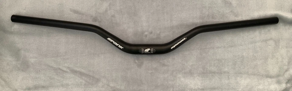 Cuchara de sujeción 60 manillar de bicicleta de montaña abrazadera de 31,8 mm 785 mm 60 mm elevación negro/gris Foto 2 de 4