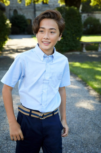Boys' Pull-On Relaxed Fit School Uniform Pant (Standard & Husky) - Picture 3 of 13