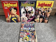 Volume 1 2&3 of Jughead Comic Books & 1 The World of Archie Comic Bundle