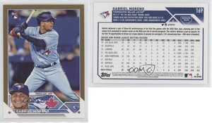 2023 Topps Series 1 Gold /2023 Gabriel Moreno #169 Rookie RC