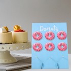 Wooden Doughnut Stand Wooden Donut Display Stand Holder for Baby Shower