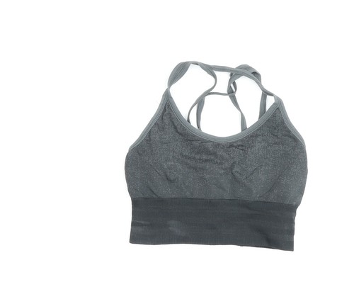 Adidas Women's Grey Sports Bra - Size M - Comfortable Fit - Picture 1 of 12