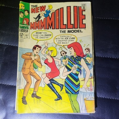 Marvel Comics Millie the Model #157 1969 Comic Book Humor/Satire Silver Age
