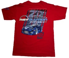 Vtg Y2K ODM Zum Speed Shirt Mens L Join The Racing Cars Revolution 2 Series Zūm