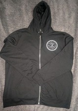 Harley-Davidson Men's Pullover Hooded Sweatshirt Black Hoodie Sz-XL