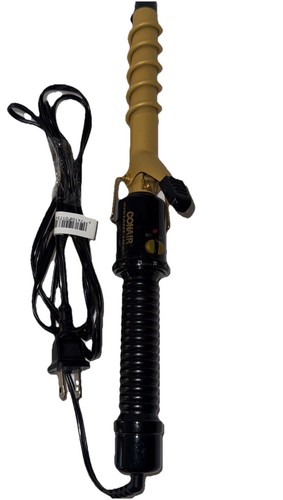 Conair Instant Heat Spiral Ceramic Syler 3/4" Wide Curling Iron Hair  Styling - Picture 1 of 6