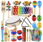 Toddler Musical Instruments Wooden Percussion Instruments for Kids Musical Toys