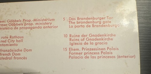 ORIGINAL SET 30 SEPIA TONE PHOTOGRAPHS EAST BERLIN GERMANY ARCHITECTURE 1960s - Picture 4 of 9