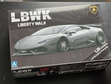 AOSHIMA 1/24 Liberty Walk No. 16 Lamborghini Huracan Ver. 2 Plastic Model Kit
