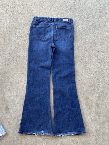 Bundle 9 Jeans Levi Old Navy Zara Wrangler Banana Republic Jordache Girls 12 Mix - Picture 3 of 11