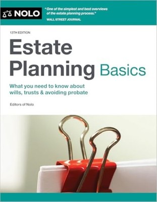 Estate Planning Basics - Trade Paperback NEW Denis Clifford 2026