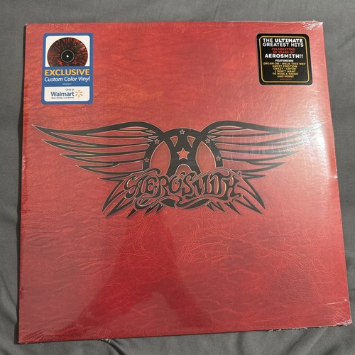 Aerosmith Greatest Hits Vinyl Walmart Exclusive SPLATTER Colored LP NEW