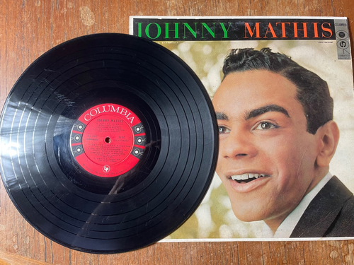 JOHNNY MATHIS 1956  6-EYE COLUMBIA CL-887 VG - Picture 1 of 6
