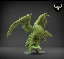 Beast Men Bird Wizard 28mm Fallen Beasts Fantasy Monster Lord