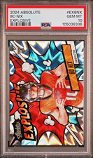 BO NIX 2024 PANINI ABSOLUTE EXPLOSIVE ROOKIE CARD EX-BNX PSA 10 GEM MINT RC