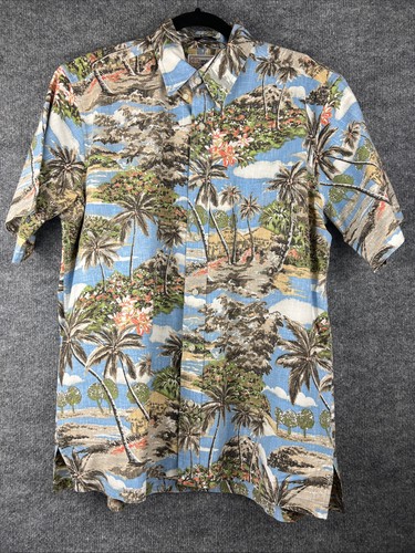 Reyn Spooner Hawaii/Aloha klassisches Hemd Herren M neu ohne Etikett Urlaub Crusie Strand - Bild 2 von 9
