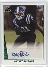 2021 Leaf Memories 1990 Base Auto Green Spectrum /35 Mataeo Durant #BA-MD1 Auto